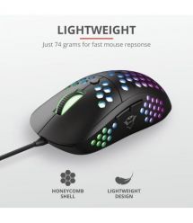 Trust GXT 960 Graphin Ultra-lightweight RGB Black