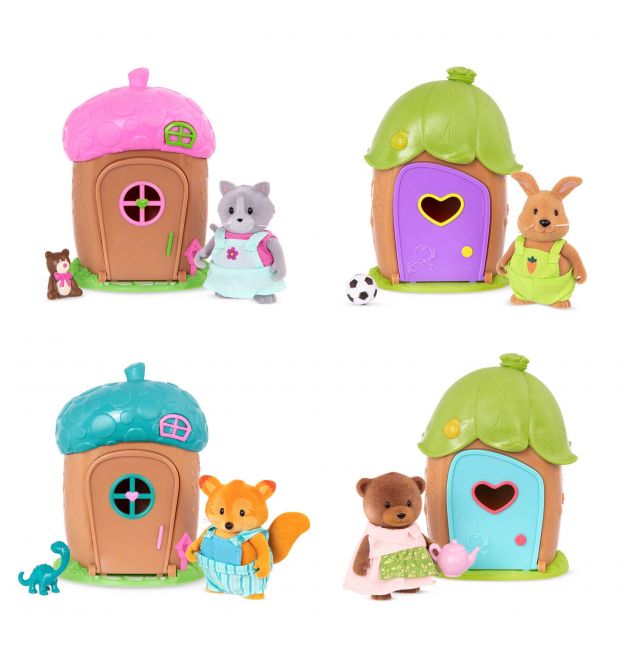 Li`l Woodzeez Игровой набор - Домик с сюрпризом