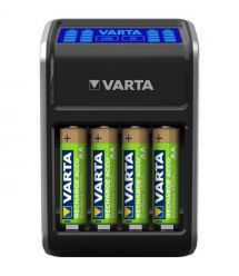 VARTA Зарядное устройство LCD PLUG CHARGER+4xAA 2100 mAh
