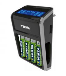 VARTA Зарядное устройство LCD PLUG CHARGER+4xAA 2100 mAh