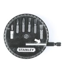 Stanley Биты в наборе 7 ед. (S- 4.5мм, 5.5мм, 6.5мм - Ph - 0, 1, 2 +держатель) (блистер)