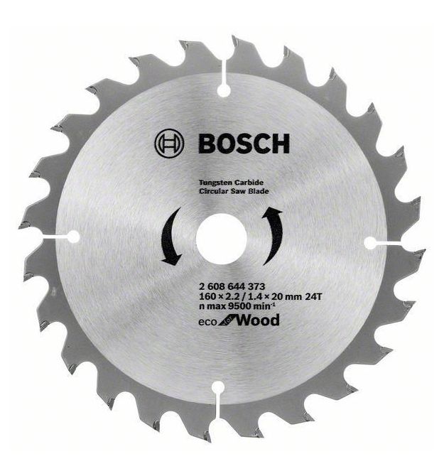 Bosch Круг пильный ECO WO 160x20/16-24T