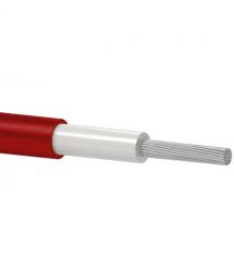Кабель Одескабель H1Z2Z2-K 1*6 red бухта 20 м гнучкий безгалогенний фотовольтаїчний для сонячних електростанцій