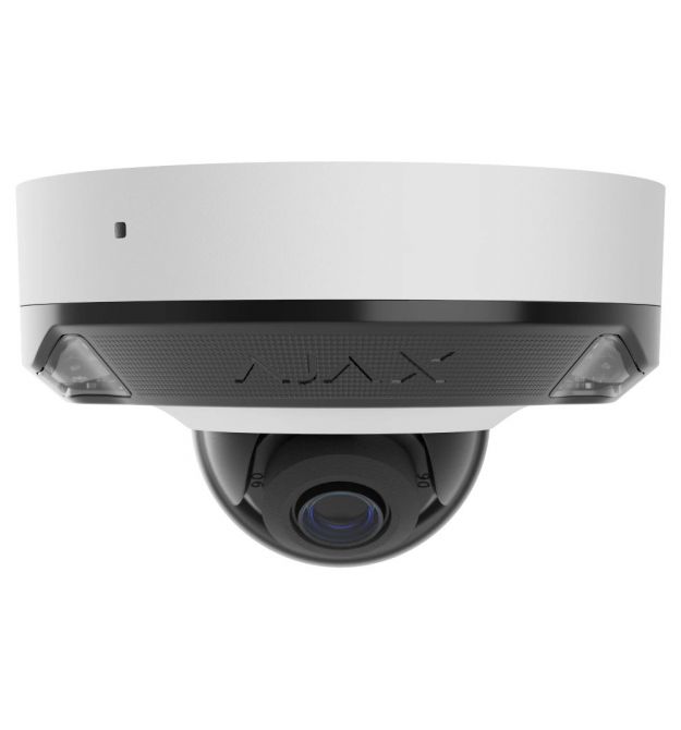 IP видеокамера Ajax DomeCam Mini HL (8 Mp/4 mm) white