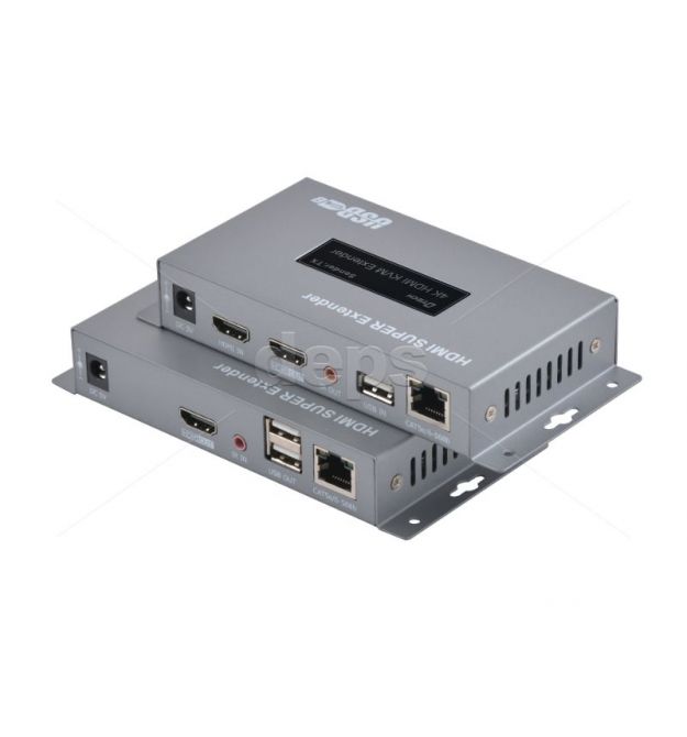 4K HDMI-USB комплект подовжувача по кручений парі з підтримкою IR (GS)