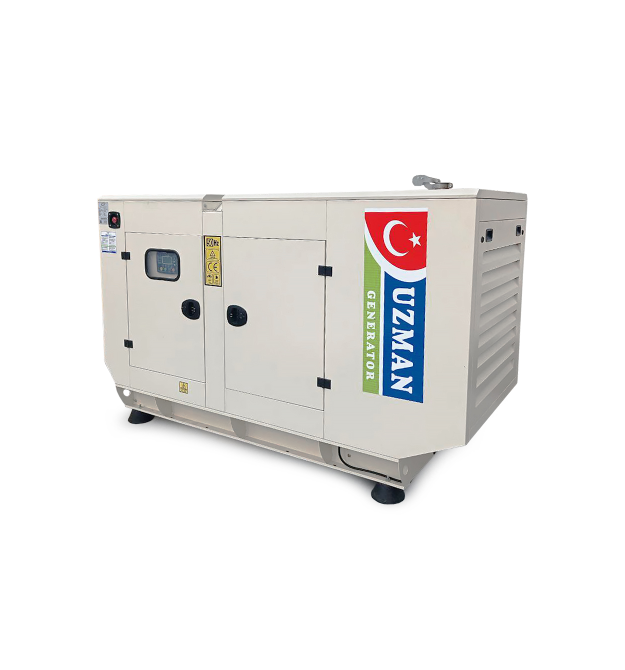 Генератор дизельний Uzman YANGDONG 35 KVA - 28KW, трифазний 230 - 400V, 50Hz, водяне охолодження, 1900*1250*900, 735kg, (AVR+ATS