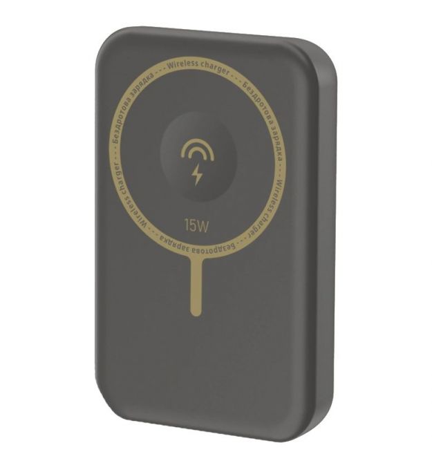 Повербанк с беспроводной зарядкой VIDEX VPB-W102 PD20W Grey 10000mAh