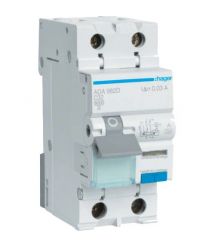 Дифавтомат 1P+N, 6kA, C-32A, 30mA, A Hager ADA982D