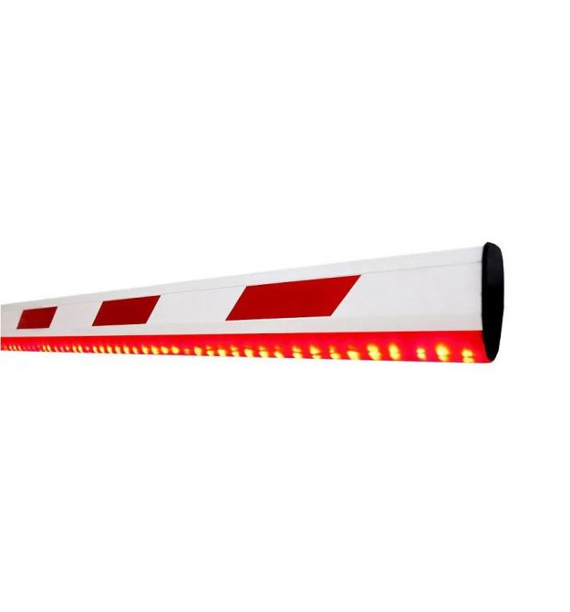 Стріла для шлагбауму ZKTeco CMP та BG1000 LED Boom довжиною 4.5м з LED підсвічуванням