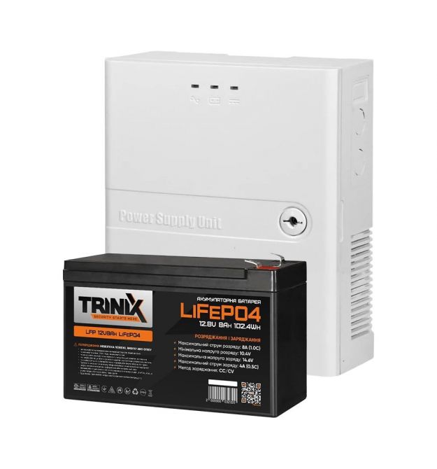 Комплект резервного живлення Trinix: джерело безперебійного живлення PSU-