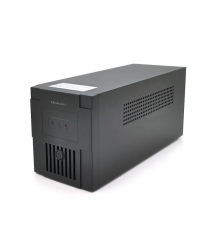 ДБЖ Qoltec QLT2000 (1200W) LED, AVR, 3st, 2xSCHUKO socket, 2x12V9Ah, metal Case Q1