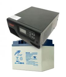 Комплект ИБП+АКБ MUST EP20-R1000W + 12V 40Ah DG12-40