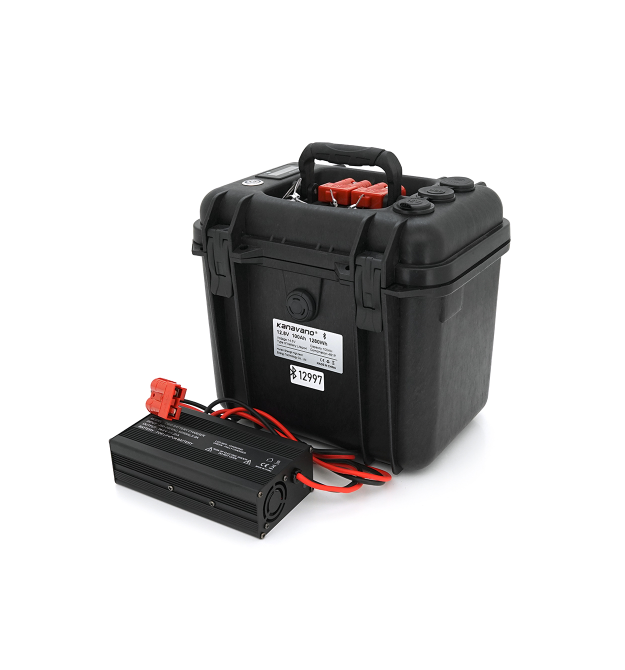 Літій-залізо-фосфатний акумулятор LiFePO4 12.8V 100AH (4S1P - BMS-50A), (395х230х175), 9,5кг, до 3000 циклів