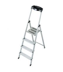 Лестница-стремянка алюминиевая 4 ст. KRAUSE Safety (126320)