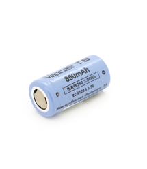 Акумулятор 16340 - CR123 Li-Ion Vapcell T8 Button Top, 850mAh, 3A, 4.2 - 3.6 - 2.5V, Purple