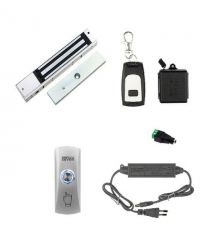 Комплект контроля доступа с электромагнитным замком и радиоконтроллером SEVEN KA-7845