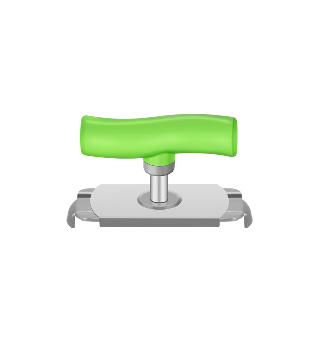 Відкривачка для консервних банок, ключ для гвинтових кришок з різьбленням, 13х4х5cm, Green