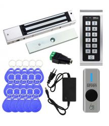 Комплект контроля доступа с магнитным замком 280 кг SEVEN KA-7848