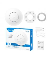 Точка доступу WiFi 7 2.5G 10G SFP+ Cudy AP11000 з підтримкою Mesh тридіапазонна BE11000