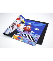 Varmilo Коврик для мыши Lovebirds Blue Desk Mat XL (900х400х3мм)