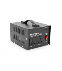 Перетворювач напруги MSKJ ST-1000VA Трансформаторний Input 220 V - Output 110 V, + 2 універсальні розетки