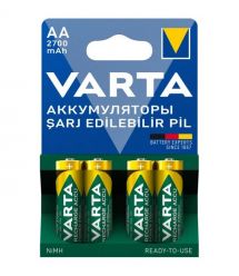 Аккумулятор VARTA ACCU AA 2700mAh BLI 4 NI-MH