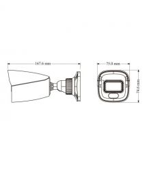 IP-відеокамера 4Mp TVT TD-9441C4(PE-WR1) Full Color f-2.8mm з мікрофоном