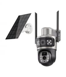 IP PTZ-відеокамера автономна з 4G та сонячною панеллю 3Mp+3Mp Light Vision VLC-9230IG-2C3S