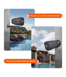 Автономна WiFi IP-відеокамера 2Mp Light Vision VLC-04IB Black з підтримкою Tuya, f-3.6mm, на акумуляторних батареях