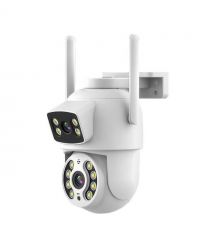 IP PTZ-відеокамера з WiFi 3Mp+3Mp Light Vision VLC-9130WI-2C (Tuya) f-3.6mm+3.6mm, ІЧ+LED-підсвічування, з мікрофоном