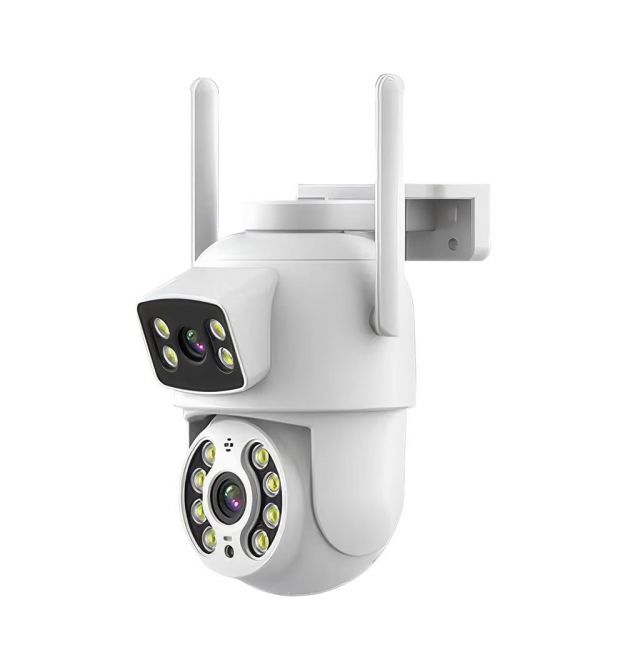 IP PTZ-відеокамера з WiFi 3Mp+3Mp Light Vision VLC-9130WI-2C (Tuya) f-3.6mm+3.6mm, ІЧ+LED-підсвічування, з мікрофоном