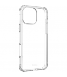 UAG Чехол+магнитное кольцо-держатель для Apple iPhone 16 Pro Max, Plyo MagSafe, Ice White/Titanium Stand