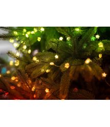 Twinkly Гирлянда Smart LED Twinkly Strings Star RGB 100 IP20 6м USB-C кабель прозрачный