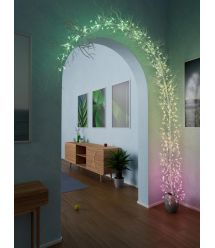 Twinkly Гирлянда Smart LED Twinkly Strings Candle RGB 200 IP20 12м USB-C кабель зеленый