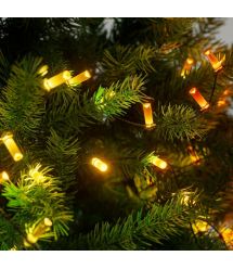 Twinkly Гирлянда Smart LED Twinkly Strings Candle RGB 200 IP20 12м USB-C кабель зеленый
