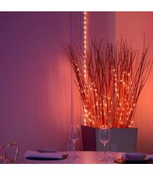 Twinkly Гирлянда Smart LED Twinkly Dots Lights RGB 400 IP44 20м кабель черный
