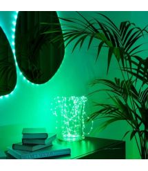 Twinkly Гирлянда Smart LED Twinkly Dots Lights RGB 400 IP44 20м кабель черный