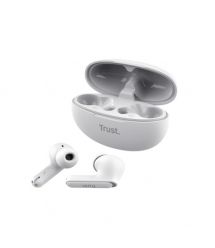 Trust Наушники TWS Yavi Earbuds BT 5.3, ENC, SBC, Mic, Белый