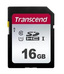 Transcend Карта памяти microSD 16GB C10 UHS-I R95/W10MB/s + SD