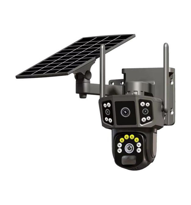 IP PTZ-відеокамера автономна з WiFi та сонячною панеллю 3Mp+3Mp Light Vision VLC-9430WIA-2