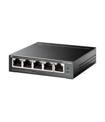 TP-Link Коммутатор TL-SG105MPE 5xGE (4xPoE), 120Вт, WebSmart