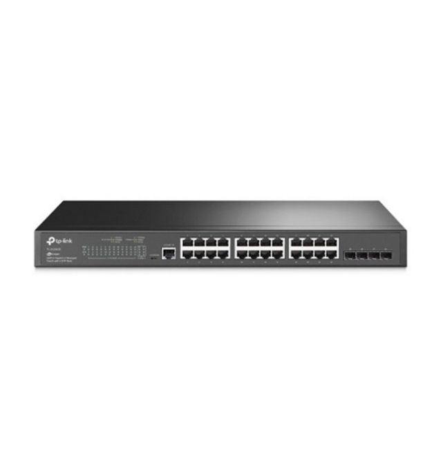 TP-Link Коммутатор SG3428 24xGE, 4xSFP, Керований L2