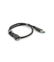 Кабель VEGGIEG V-U318, Usb 3.0 AM to Micro-B Black 0.5m, для жорстких дисків