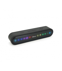 Колонка Kisonli LED-915 Bluetooth 5.0, 2х5W, 1200mAh, USB - TF - BT - FM - AUX, DC: 5V - 1A, Black, BOX, Q30