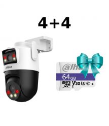 Комплект Dahua 4+4 DH-P5D-5F-PV 5МП (2.8+6мм) WiFi