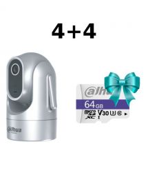 Комплект Dahua 4+4 DH-H4C-GE 4МП PT Wi-Fi