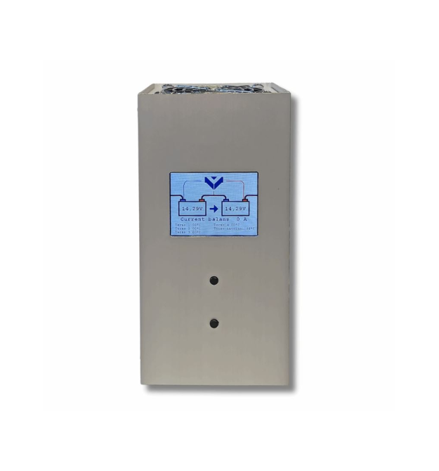 Балансир для LifePo4 та свинцевих акумуляторних батарей Voler Balance, 24V, 40A, мікропроцесорний для підключення двох АКБ 12V д