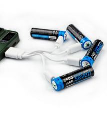 Аккумуляторная батарейка SEVEN AA 1.5V Li-ion 4 шт