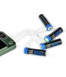 Аккумуляторная батарейка SEVEN AA 1.5V Li-ion 4 шт