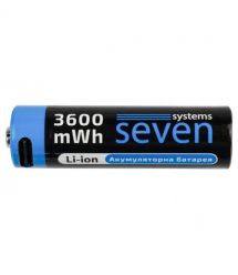 Аккумуляторная батарейка SEVEN AA 1.5V Li-ion 2 шт
